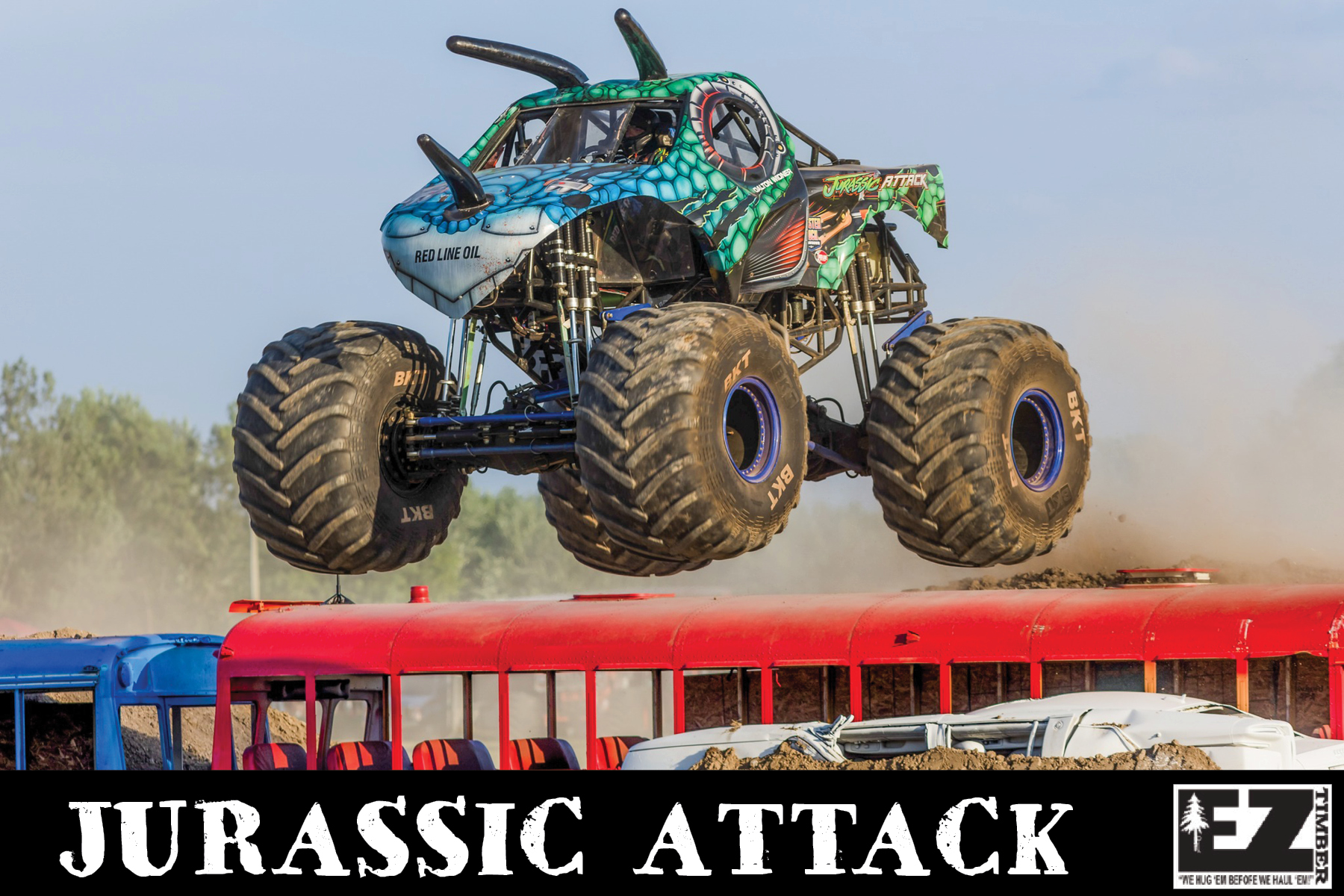 Jurassic Attack Monster Jam Truck